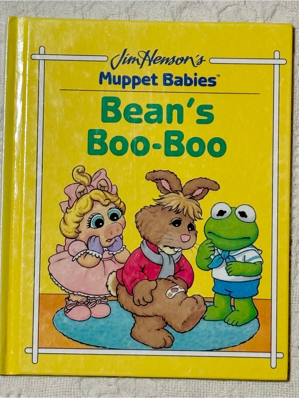 1992 Vintage Jim Henson Muppet Babies Bean's
Boo-Boo Book